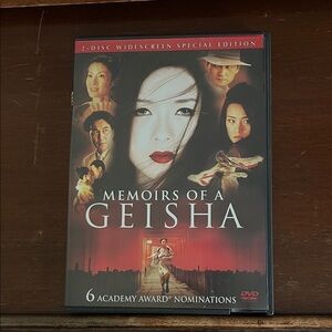 Memoirs of a Geisha DVD